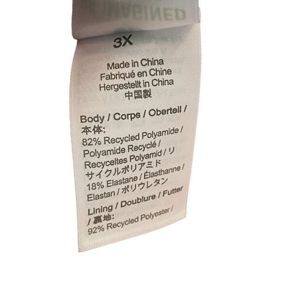 J.Crew Knot Bandeau Bikini Top Swimwear Leopard Print Brown Ivory Plus Size 3X - Picture 7 of 7